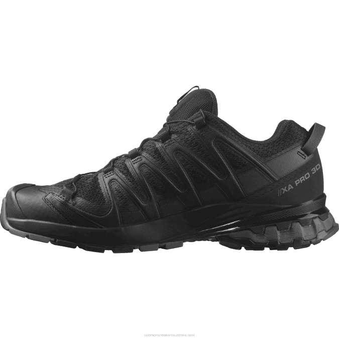 Men\'s Trail Running Shoes - Xa Pro 3D V8 Wide V42L1474 Salomon Black/Magnet - Salomon shoes
