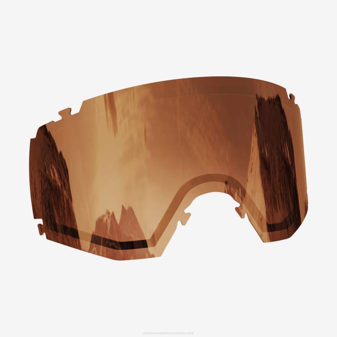 Men's Accessory - S/View Lens Flash Tonic Orange V42L514 Salomon Tonic Orange - Salomon Australia