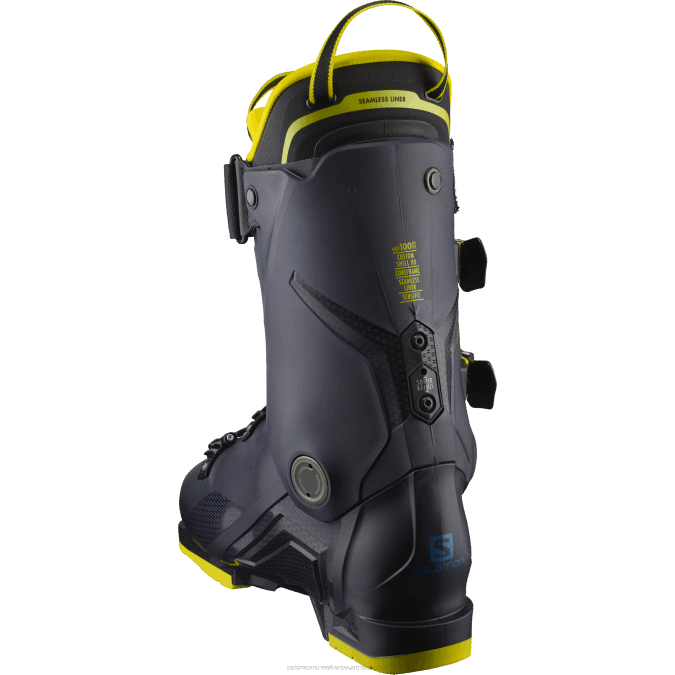 Men\'s On-Piste Boots - S/Pro 130 V42L1217 Salomon Night Sky/Safety Yellow/Medieval Blue - Salomon Australia