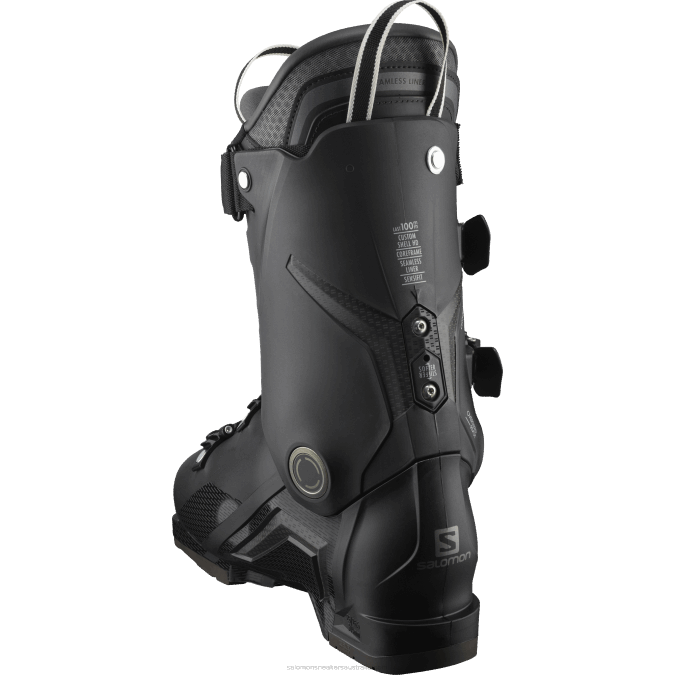 Men\'s On-Piste Boots - S/Pro Mv 100 V42L1234 Salomon Black/Belluga/Dark Silver Metallics05 - Salomon shoes