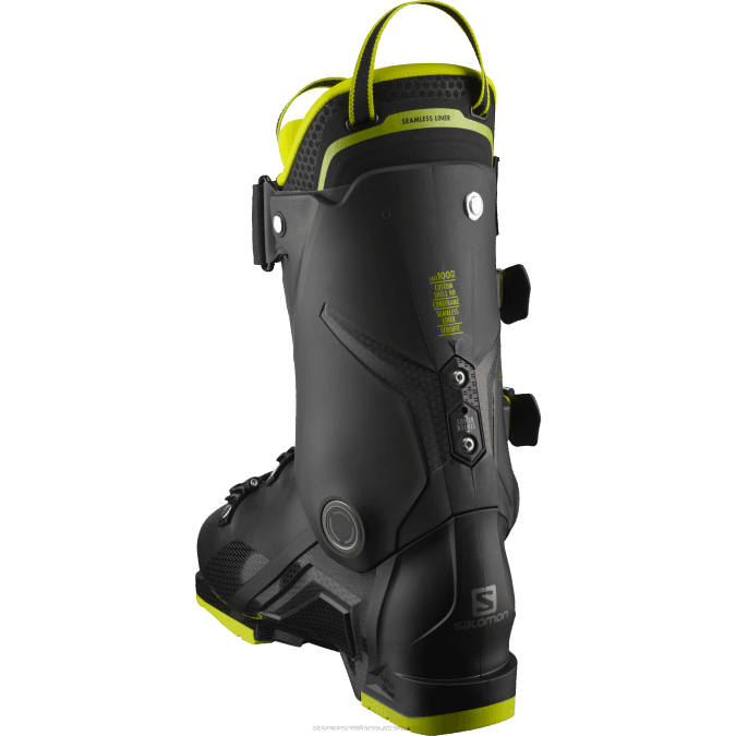 Men\'s On-Piste Boots - S/Pro Mv 110 V42L1231 Salomon Black/Acid Green/Dark Silver Metallics05 - Salomon shoes