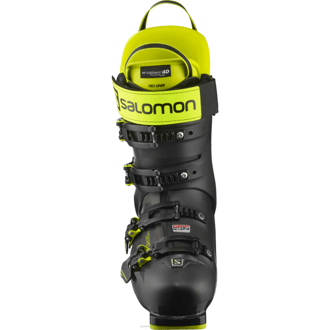 Men\'s On-Piste Boots - S/Pro Mv 110 V42L1231 Salomon Black/Acid Green/Dark Silver Metallics05 - Salomon shoes