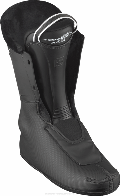 Men\'s On-Piste Boots - S/Pro Mv 90 Cs V42L1240 Salomon Black/Oil Green/White - Salomon shoes