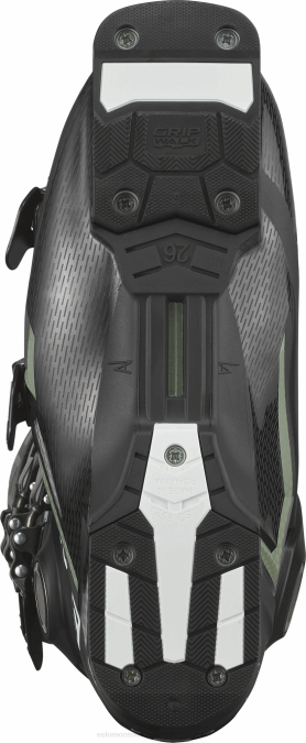 Men\'s On-Piste Boots - S/Pro Mv 90 Cs V42L1240 Salomon Black/Oil Green/White - Salomon shoes