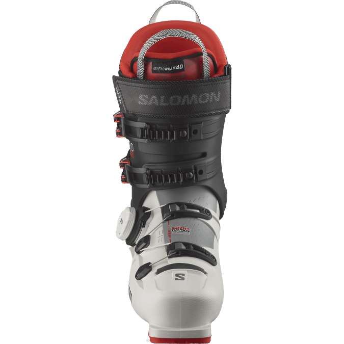 Men\'s On-Piste Boots - S/Pro Supra Boa 120 V42L1238 Salomon Gray Aurora/Black/Red - Salomon Australia