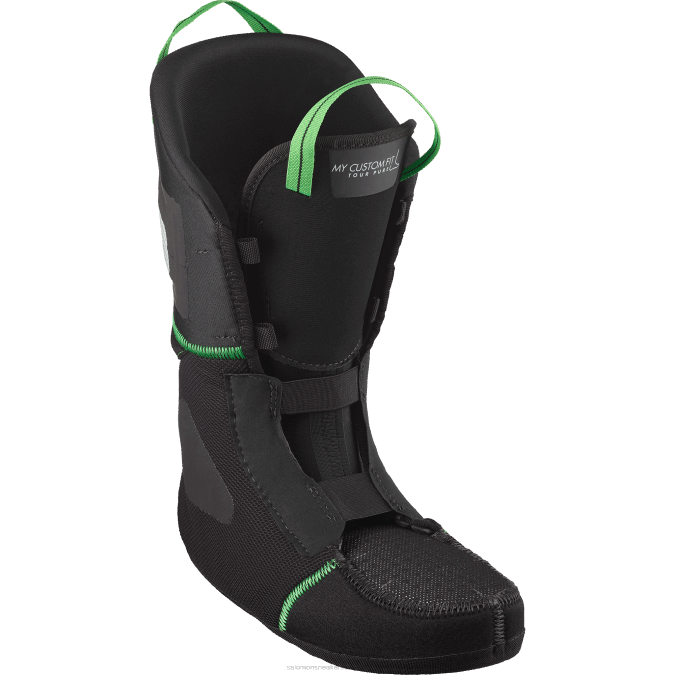 Men\'s Touring Boots - Mtn Summit Pure V42L1233 Salomon Black/Pastel Neon Green 1/Rainy Day - Salomon sneakers Australia