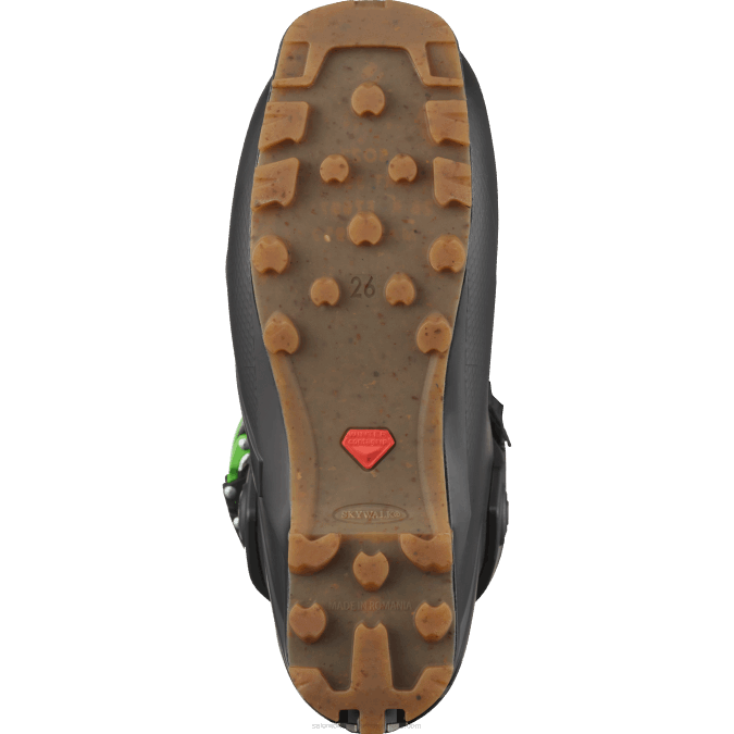 Men\'s Touring Boots - Mtn Summit Pure V42L1233 Salomon Black/Pastel Neon Green 1/Rainy Day - Salomon sneakers Australia