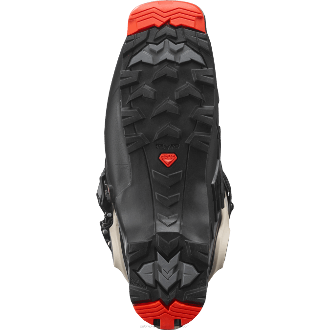 Men\'s Touring Boots - S/Lab Mtn V42L1214 Salomon Black/Rainy Day/Red - Salomon Australia