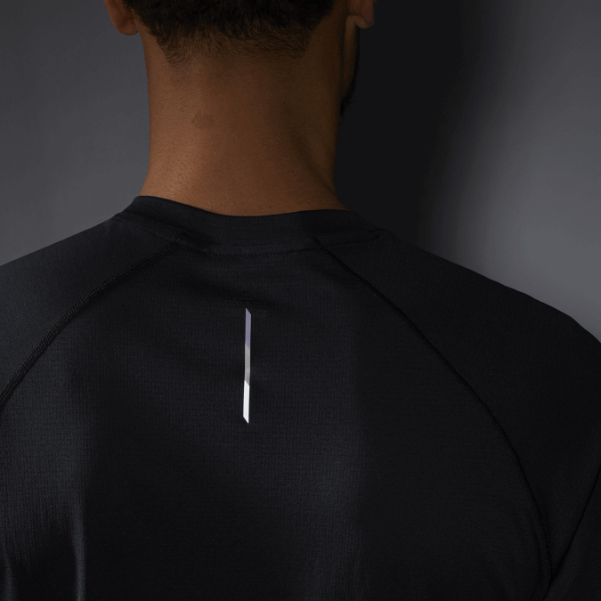 Men\'s Long Sleeve T-Shirt - Cross Run V42L539 Salomon Deep Black - Salomon Australia