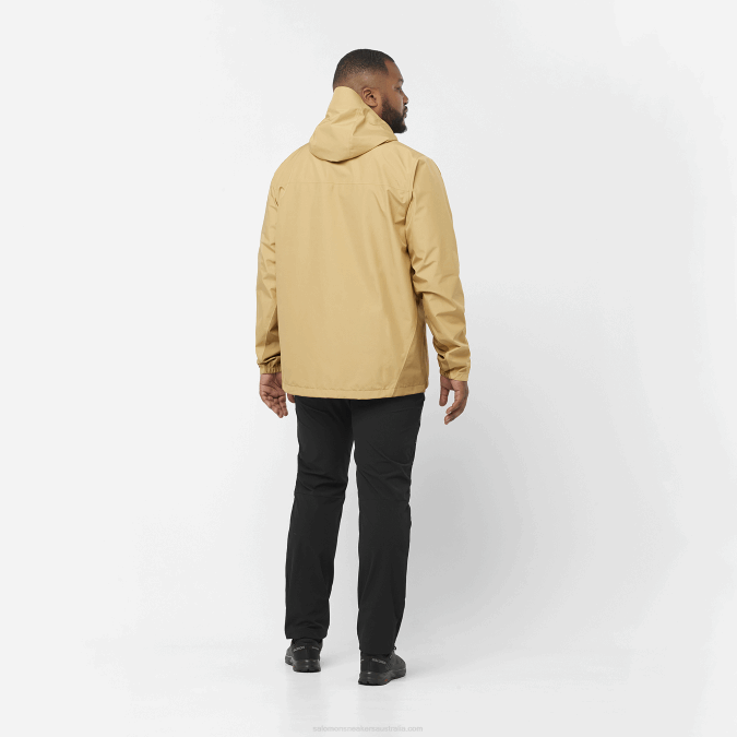 Men\'s Midlayer Jacket with hood - Outline All Season Hybrid V42L559 Salomon Deep Black - Salomon shoes