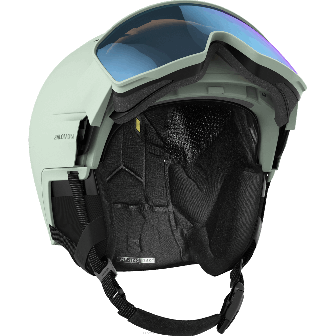 Men\'s Helmet - Driver Prime Sigma Photo Mips V42L1272 Salomon White/Moss - Salomon shoes