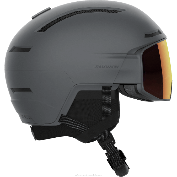 Men's Helmet - Driver Prime Sigma Photo Mips V42L1273 Salomon Grey - Salomon Australia