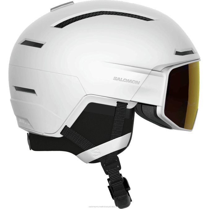 Men's Helmet - Driver Prime Sigma Photo Mips V42L1275 Salomon White - Salomon shoes