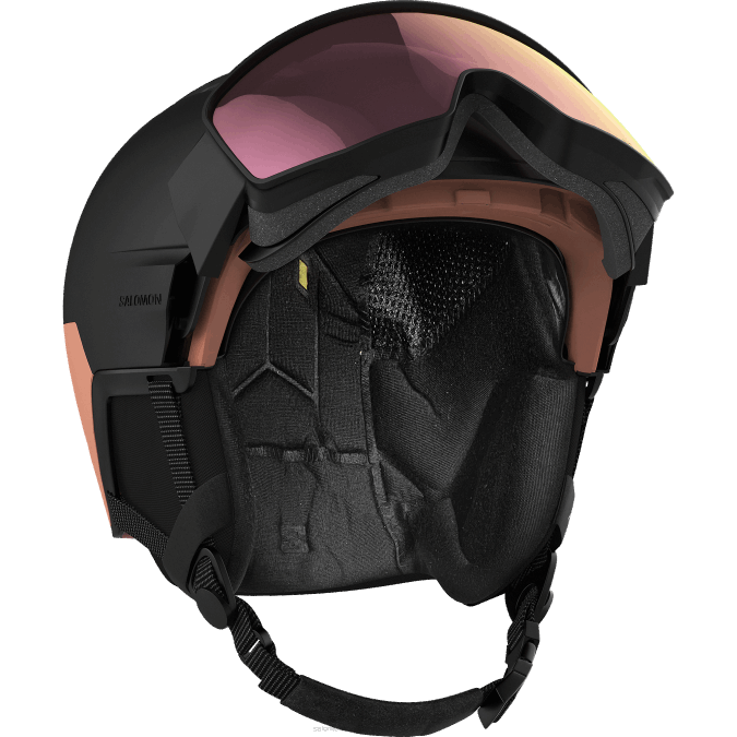Men\'s Helmet - Driver Pro Sigma Mips V42L1271 Salomon Black/Rose Gold - Salomon sneakers Australia