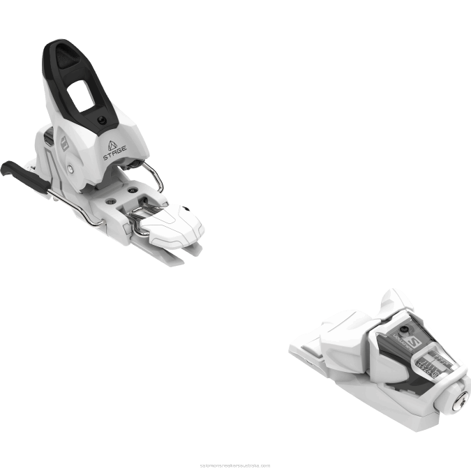 Men's All-Mountain Bindings - Stage Gripwalk 11 V42L1242 Salomon White - Salomon sneakers Australia