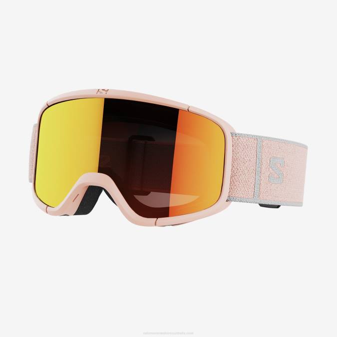 Men's Goggles - Aksium 2.0 S V42L484 Salomon Peach - Salomon sneakers Australia
