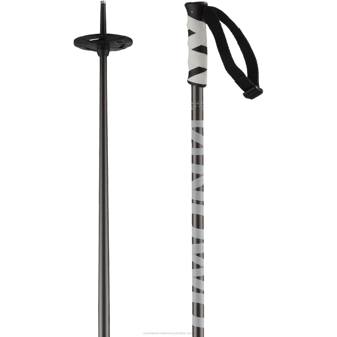 Men's Alpine Poles - Hacker V42L1252 Salomon Black - Salomon Australia