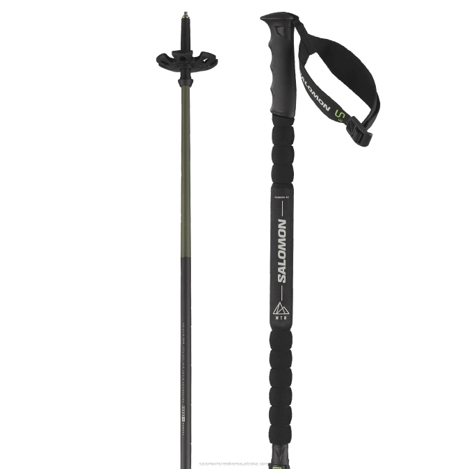 Men's Alpine Poles - Mtn Carbon S3 V42L1245 Salomon Black/Yellow - Salomon shoes