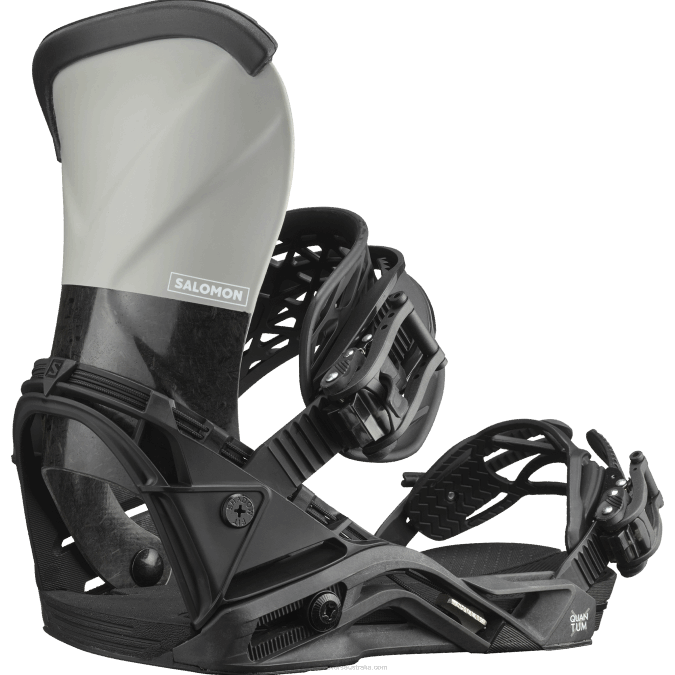Men's Snowboard Bindings - Quantum Carbon V42L618 Salomon Carbon - Salomon Australia