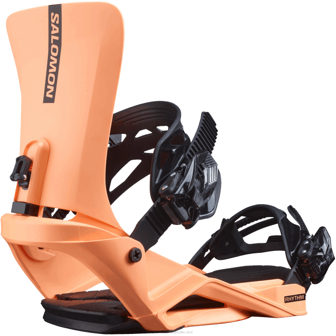 Men's Snowboard Bindings - Rhythm V42L605 Salomon Neon Orange - Salomon sneakers Australia