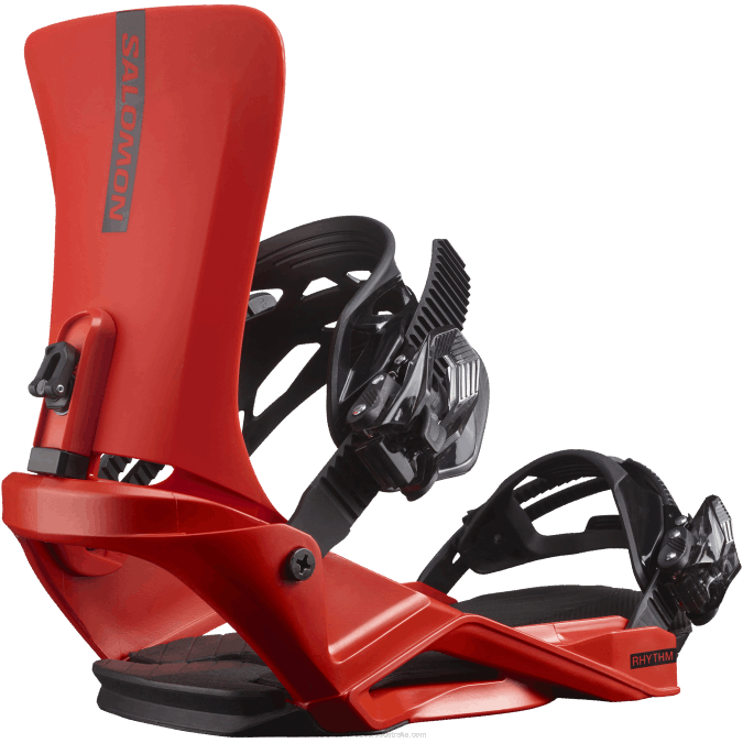 Men's Snowboard Bindings - Rhythm V42L610 Salomon Red - Salomon shoes