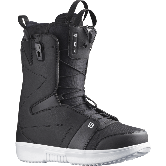 Men's Snowboard Boots - Faction V42L1111 Salomon Black/White - Salomon shoes