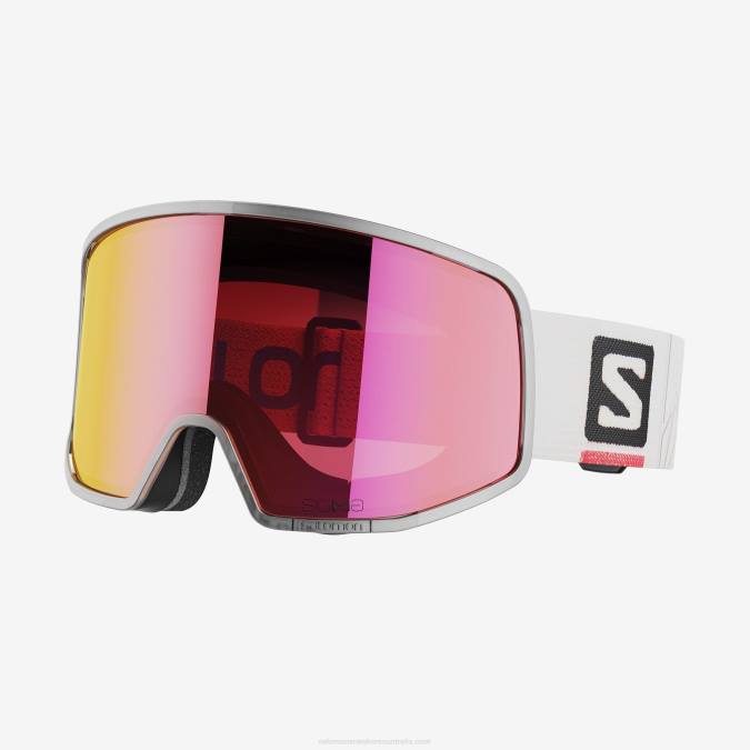 Men's Goggles - Lo Fi Sigma V42L659 Salomon White - Salomon Australia