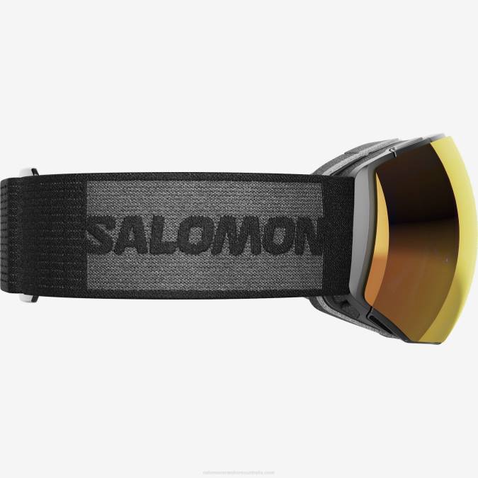 Men\'s Goggles - Radium Prime Sigma Photochromic (And Extra Lens) V42L665 Salomon Black - Salomon Australia