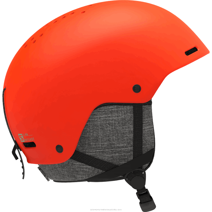 Men's Helmet - Brigade V42L634 Salomon Red Orange - Salomon sneakers Australia