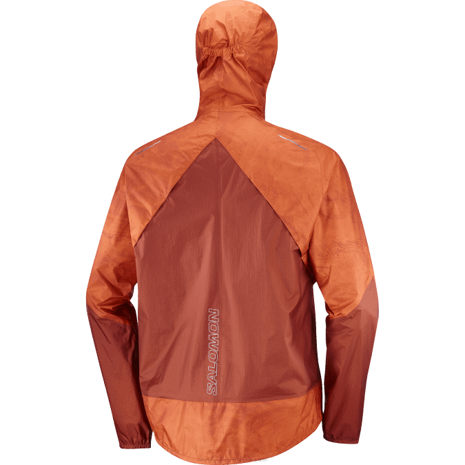 Men\'s Shell Jacket - Bonatti Waterproof V42L1100 Salomon Burnt Ochre/Ao/Burnt Henna - Salomon sneakers Australia