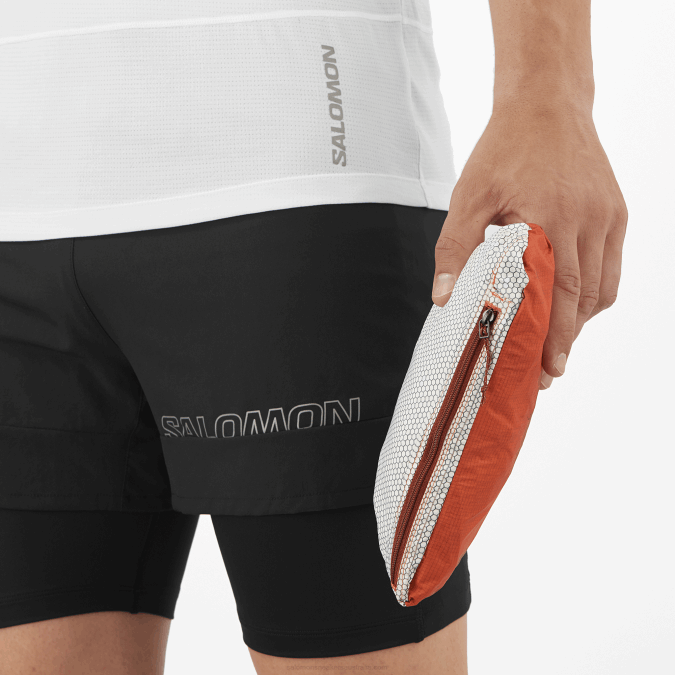 Men\'s Shell Jacket - Bonatti Waterproof V42L1100 Salomon Burnt Ochre/Ao/Burnt Henna - Salomon sneakers Australia