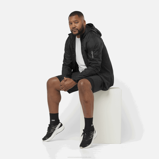 Men\'s Short Sleeve T-Shirt - Cross Run V42L234 Salomon White - Salomon shoes