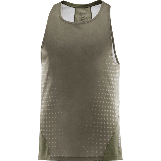 Men\'s Tank - Sense Aero V42L1195 Salomon Grape Leaf/Forest Night - Salomon sneakers Australia