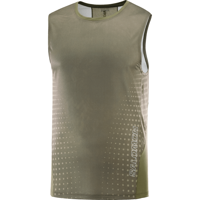 Men\'s Tank - Sense Aero V42L242 Salomon Grape Leaf/Dusky Green - Salomon sneakers Australia