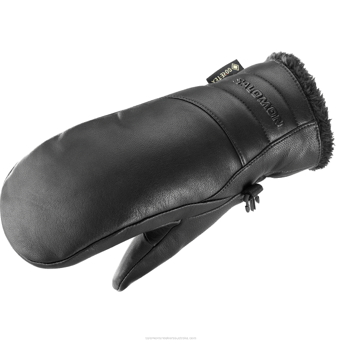 Women's Gloves - Native Gore-Tex V42L986 Salomon Deep Black - Salomon sneakers Australia
