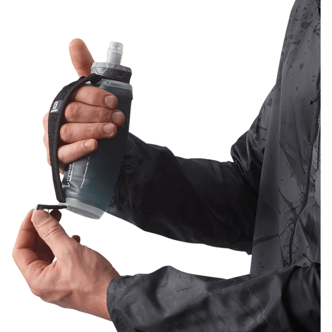 Women\'s Handheld with flask included - Active V42L984 Salomon Black/Slate Grey - Salomon shoes