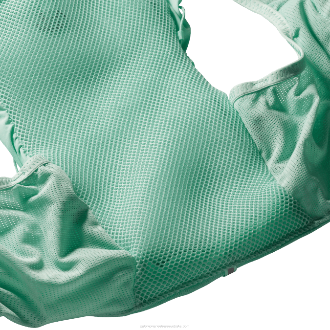 Women\'s Running Vest with flasks included - Adv Skin 12 V42L965 Salomon Beach Glass/Ebony/Pool Blue - Salomon sneakers Australia