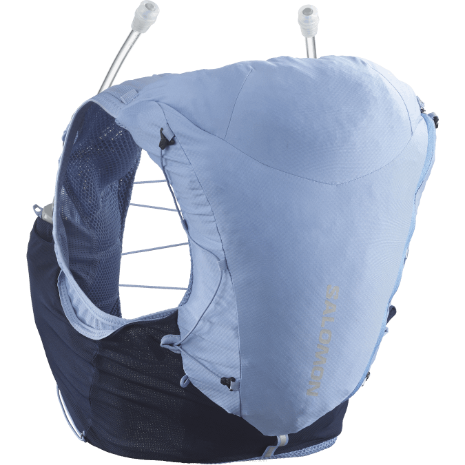 Women\'s Running Vest with flasks included - Adv Skin 12 V42L966 Salomon English Manor/Black Iris - Salomon shoes