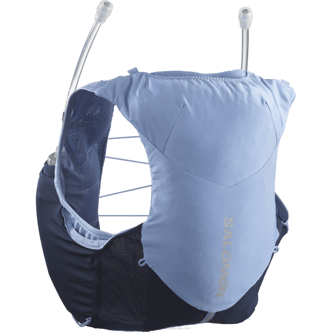 Women\'s Running Vest with flasks included - Adv Skin 5 V42L971 Salomon English Manor/Black Iris - Salomon shoes