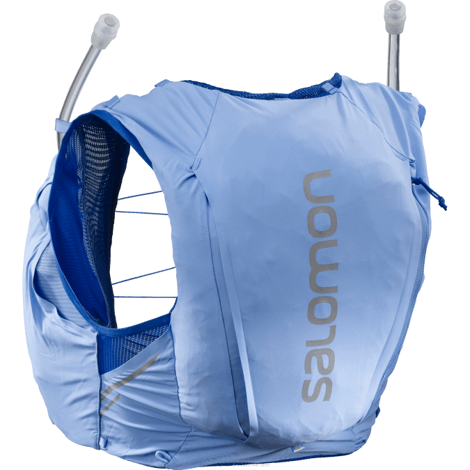 Women\'s Running Vest with flasks included - Sense Pro 10 V42L978 Salomon Provence/Ebony/Nautical Blue - Salomon sneakers Australia