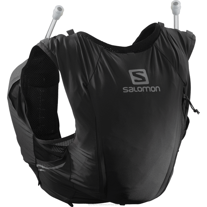 Women\'s Running Vest with flasks included - Sense Pro 10 V42L979 Salomon Black/Ebony - Salomon shoes