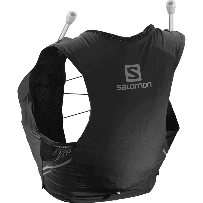 Women\'s Running Vest with flasks included - Sense Pro 5 V42L976 Salomon Black/Ebony - Salomon shoes
