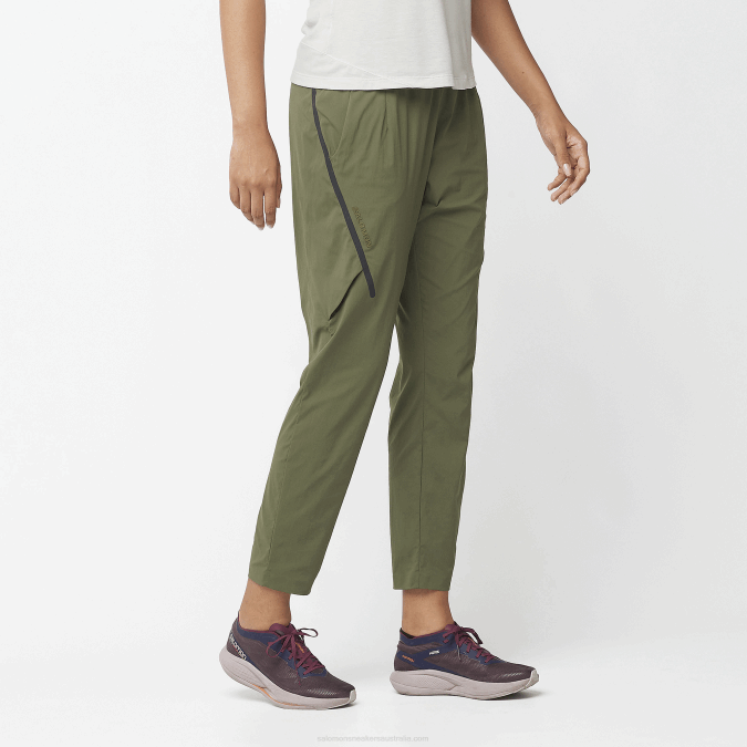 Women's Pants - Runlife V42L945 Salomon Grape Leaf - Salomon Australia