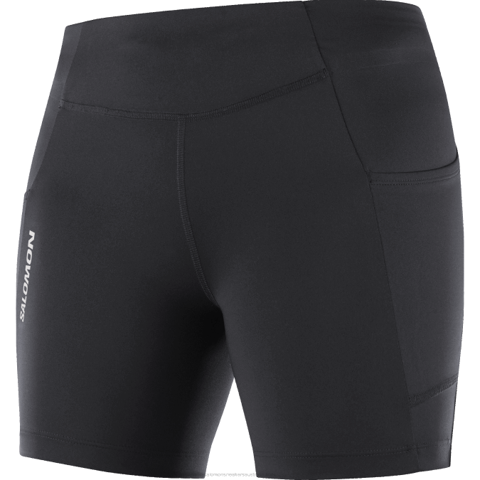 Women\'s Short Tights - Cross Run 5 V42L1154 Salomon Deep Black - Salomon sneakers Australia