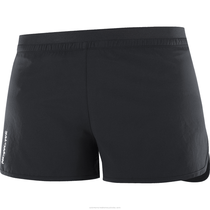 Women\'s Shorts - Cross 3 V42L1190 Salomon Deep Black - Salomon Australia