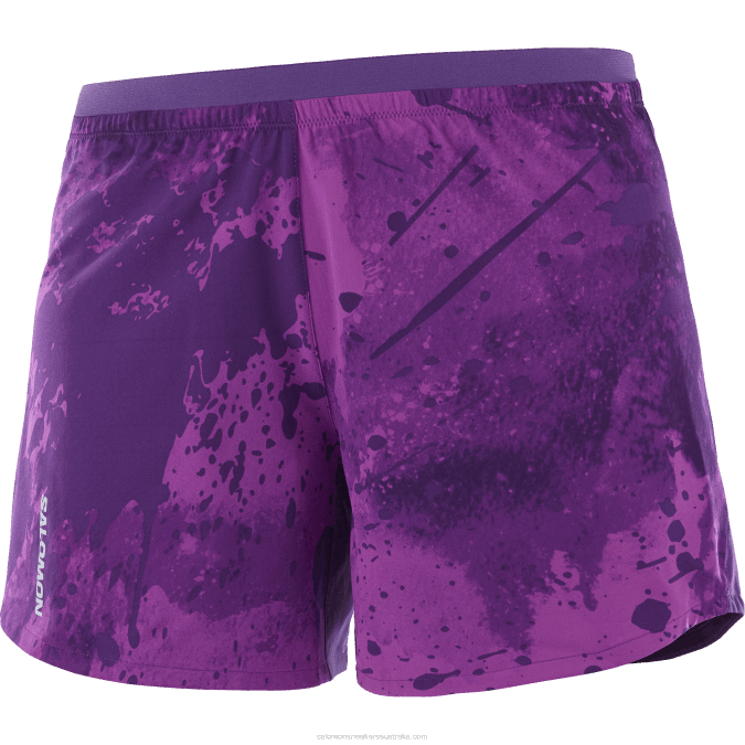 Women\'s Shorts - Cross 5 V42L1184 Salomon Sparkling Grape/Ao/Crown Jewel - Salomon shoes