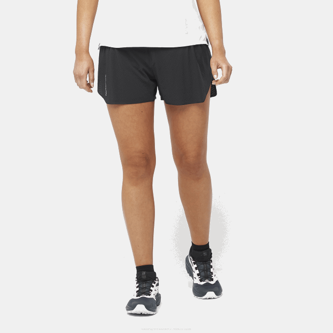 Women's Shorts - Sense Aero 3 V42L1174 Salomon Deep Black - Salomon sneakers Australia