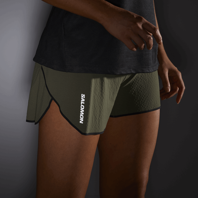 Women\'s Shorts - Sense Aero 3 V42L1175 Salomon Grape Leaf - Salomon shoes