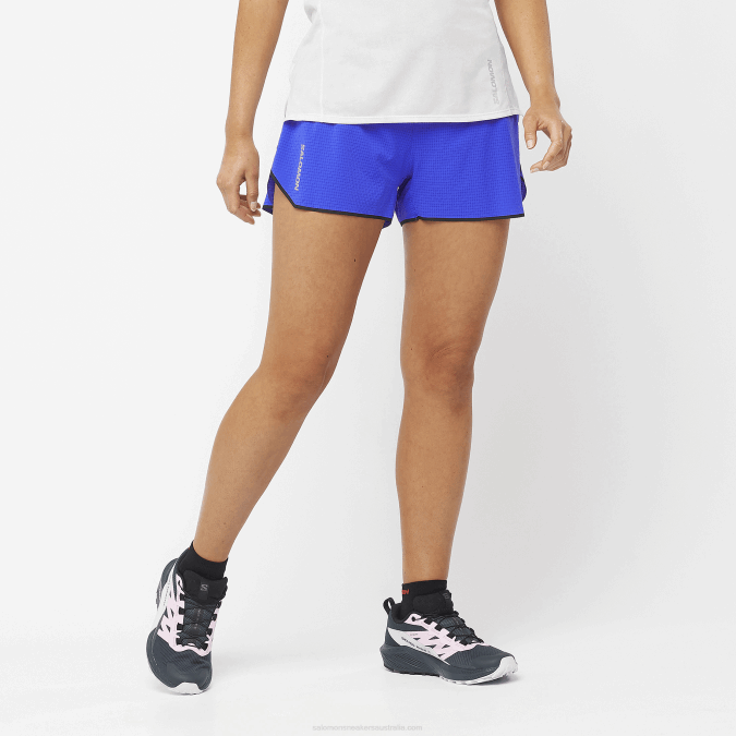 Women's Shorts - Sense Aero 3 V42L1176 Salomon Surf The Web - Salomon Australia