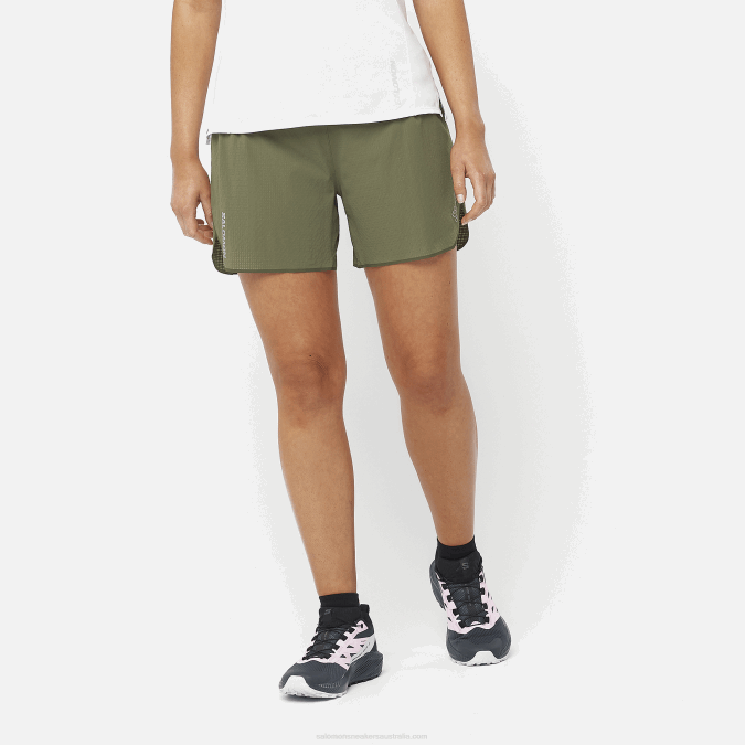 Women's Shorts - Sense Aero 5 V42L960 Salomon Grape Leaf - Salomon shoes